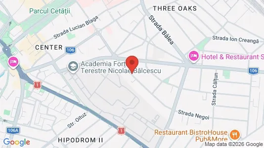 Apartments for rent i Sibiu - kort over placeringen
