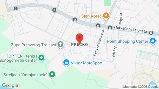 Apartments for rent i Sljeme (Medvednica-Tomislavac) - kort over placeringen