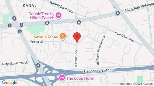 Apartments for rent i Sljeme (Medvednica-Tomislavac) - kort over placeringen