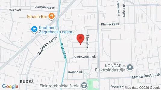 Apartments for rent i Sljeme (Medvednica-Tomislavac) - kort over placeringen