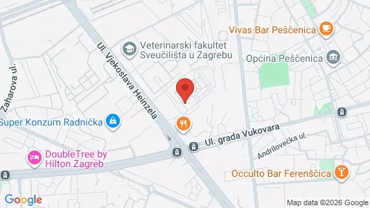 Apartments for rent i Sljeme (Medvednica-Tomislavac) - kort over placeringen