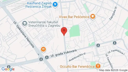Apartments for rent i Sljeme (Medvednica-Tomislavac) - kort over placeringen
