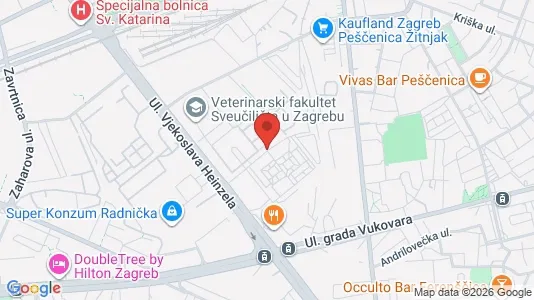 Apartments for rent i Sljeme (Medvednica-Tomislavac) - kort over placeringen