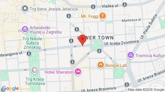 Apartments for rent i Sljeme (Medvednica-Tomislavac) - kort over placeringen