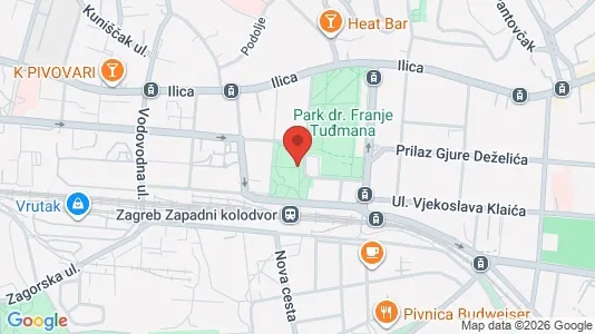 Apartments for rent i Sljeme (Medvednica-Tomislavac) - kort over placeringen