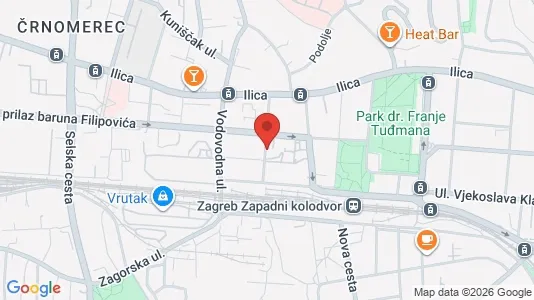 Apartments for rent i Sljeme (Medvednica-Tomislavac) - kort over placeringen