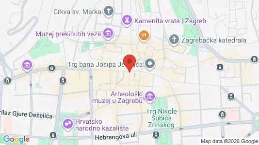Apartments for rent i Sljeme (Medvednica-Tomislavac) - kort over placeringen