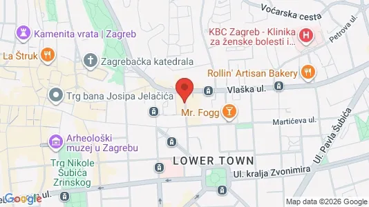 Apartments for rent i Sljeme (Medvednica-Tomislavac) - kort over placeringen