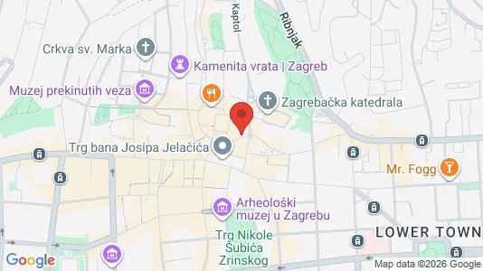Apartments for rent i Sljeme (Medvednica-Tomislavac) - kort over placeringen
