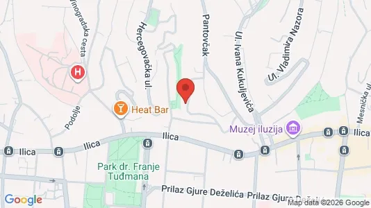 Apartments for rent i Sljeme (Medvednica-Tomislavac) - kort over placeringen