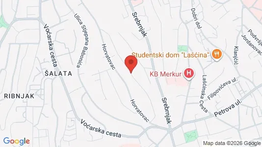 Apartments for rent i Sljeme (Medvednica-Tomislavac) - kort over placeringen