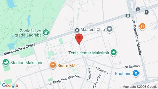 Apartments for rent i Sljeme (Medvednica-Tomislavac) - kort over placeringen