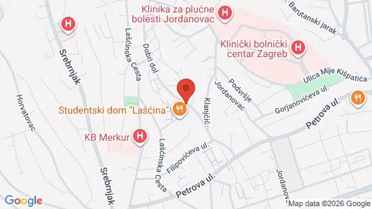 Apartments for rent i Sljeme (Medvednica-Tomislavac) - kort over placeringen
