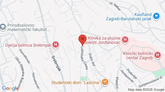 Apartments for rent i Sljeme (Medvednica-Tomislavac) - kort over placeringen
