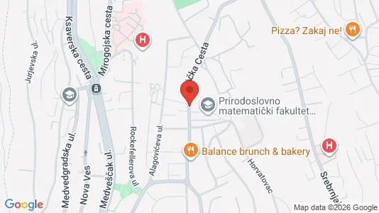 Apartments for rent i Sljeme (Medvednica-Tomislavac) - kort over placeringen