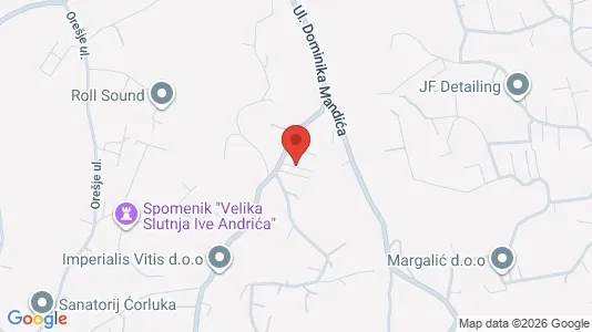 Apartments for rent i Sljeme (Medvednica-Tomislavac) - kort over placeringen