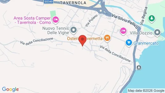 Apartments for rent i Como - kort over placeringen