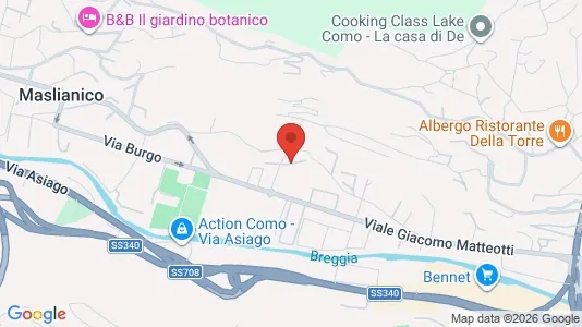 Apartments for rent i Maslianico - kort over placeringen
