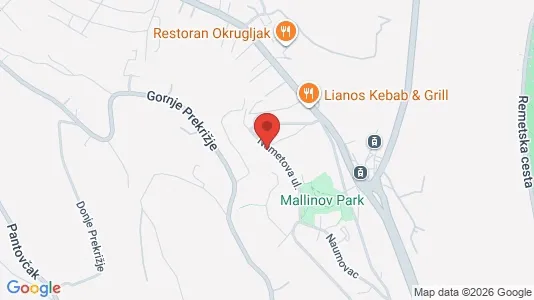 Apartments for rent i Sljeme (Medvednica-Tomislavac) - kort over placeringen
