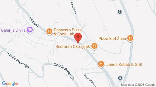 Apartments for rent i Sljeme (Medvednica-Tomislavac) - kort over placeringen