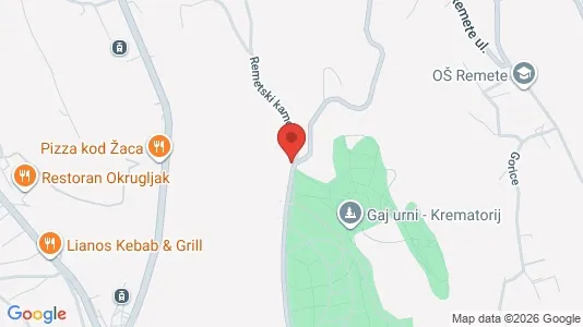 Apartments for rent i Sljeme (Medvednica-Tomislavac) - kort over placeringen