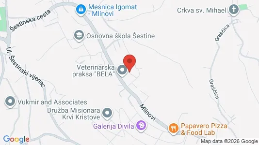 Apartments for rent i Sljeme (Medvednica-Tomislavac) - kort over placeringen