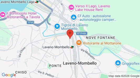 Apartments for rent i Laveno-Mombello - kort over placeringen