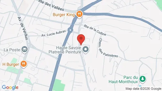 Apartments for rent i Saint-Julien-en-Genevois - kort over placeringen