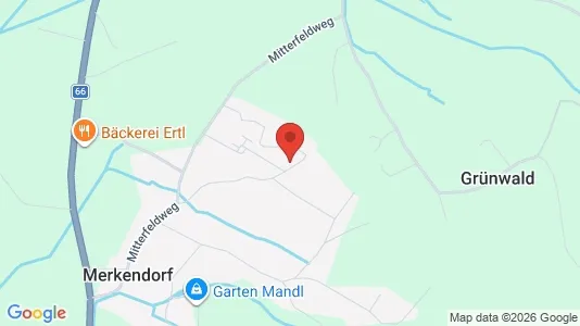 Apartments for rent i Bad Gleichenberg - kort over placeringen