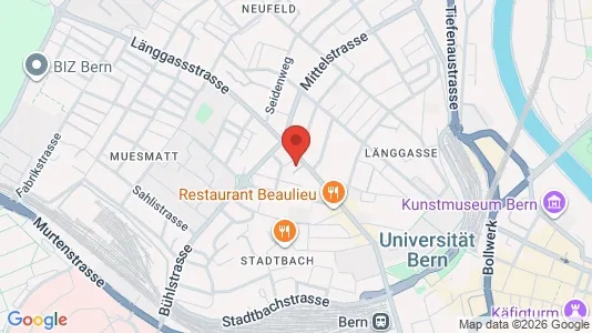 Apartments for rent i Bern-Mittelland - kort over placeringen
