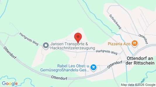 Apartments for rent i Markt Hartmannsdorf - kort over placeringen