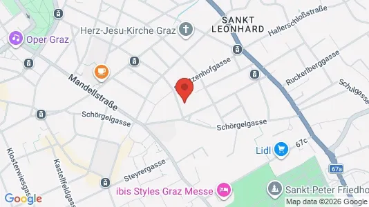 Rooms for rent i Eggersdorf bei Graz - kort over placeringen