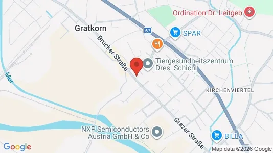 Apartments for rent i Gratkorn - kort over placeringen