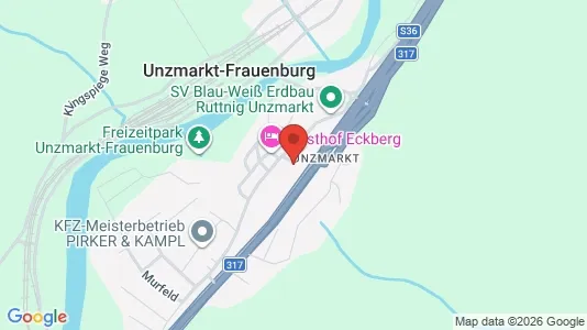 Apartments for rent i Sankt Georgen ob Judenburg - kort over placeringen