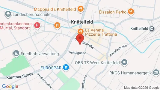 Apartments for rent i Fohnsdorf - kort over placeringen