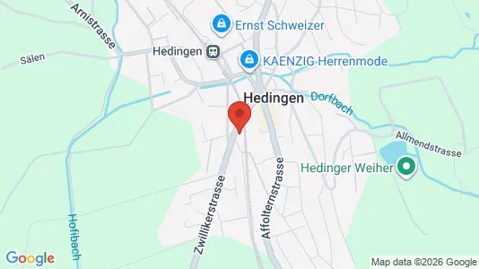 Apartments for rent i Affoltern - kort over placeringen