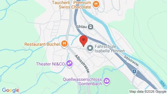 Apartments for rent i Horgen - kort over placeringen