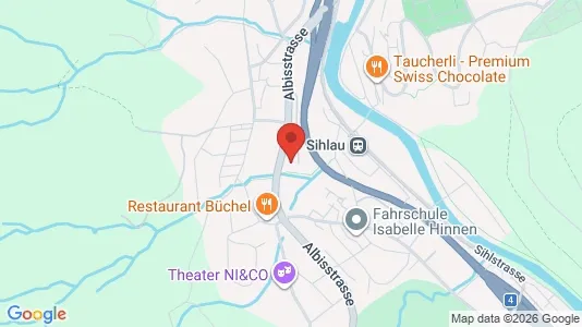 Apartments for rent i Horgen - kort over placeringen