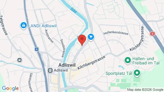 Apartments for rent i Horgen - kort over placeringen
