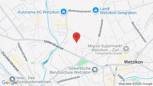 Apartments for rent i Hinwil - kort over placeringen