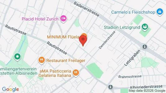 Apartments for rent i Zürich Distrikt 9 - kort over placeringen