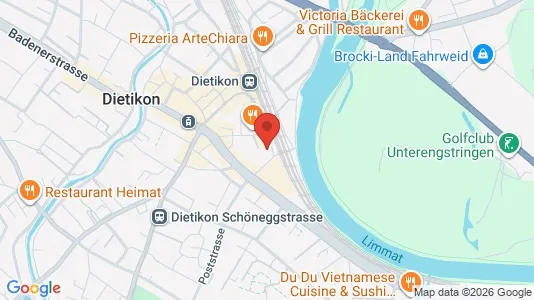 Apartments for rent i Dietikon - kort over placeringen