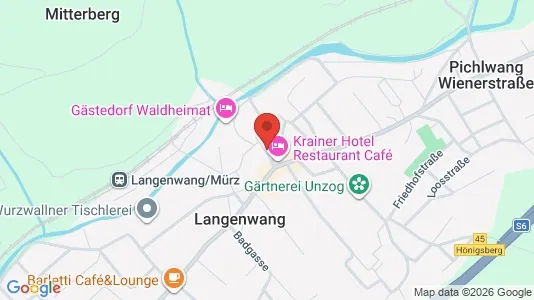 Apartments for rent i Langenwang - kort over placeringen