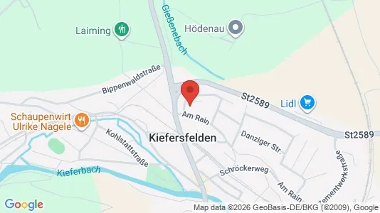 Apartments for rent i Rosenheim - kort over placeringen