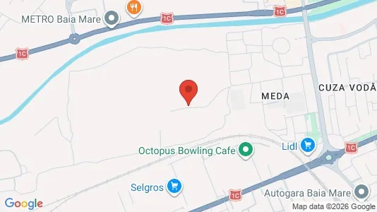 Rooms for rent i Baia Mare - kort over placeringen