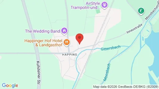 Apartments for rent i Rosenheim - kort over placeringen