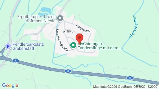 Apartments for rent i Traunstein - kort over placeringen