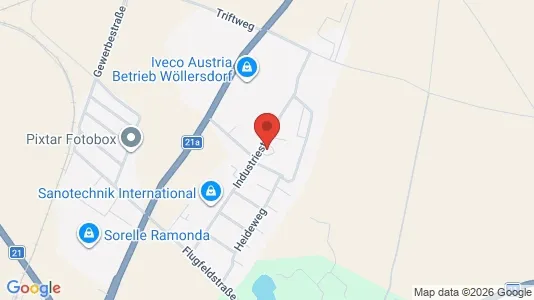 Apartments for rent i Bad Fischau-Brunn - kort over placeringen