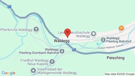 Apartments for rent i Waldegg - kort over placeringen
