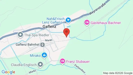 Apartments for rent i Gaflenz - kort over placeringen
